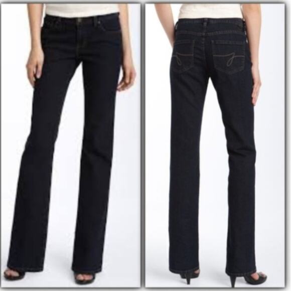 Jag Jeans Low Rise Boot Leg Dark Wash Jeans Size 4 - Picture 1 of 8
